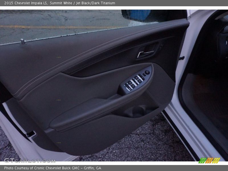 Summit White / Jet Black/Dark Titanium 2015 Chevrolet Impala LS