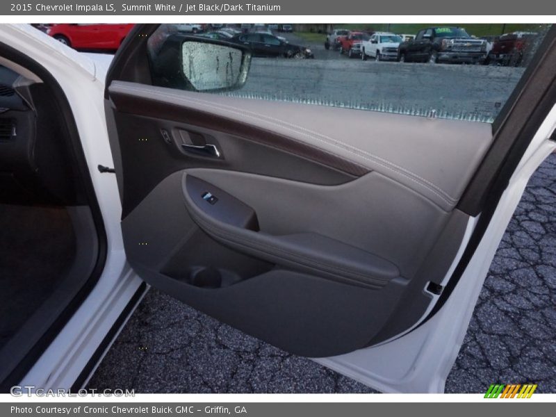 Summit White / Jet Black/Dark Titanium 2015 Chevrolet Impala LS