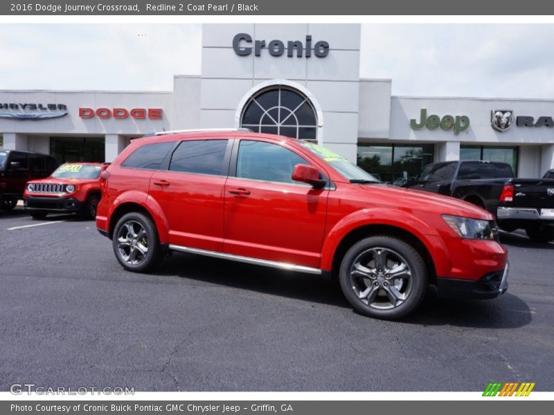 Redline 2 Coat Pearl / Black 2016 Dodge Journey Crossroad