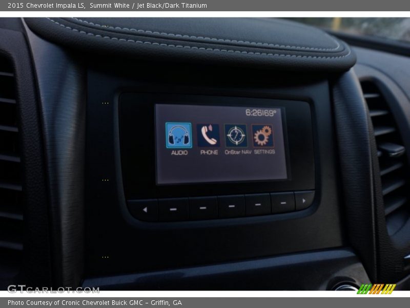 Summit White / Jet Black/Dark Titanium 2015 Chevrolet Impala LS