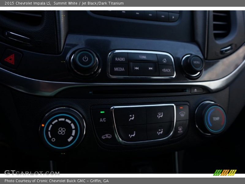Summit White / Jet Black/Dark Titanium 2015 Chevrolet Impala LS
