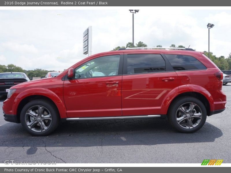 Redline 2 Coat Pearl / Black 2016 Dodge Journey Crossroad