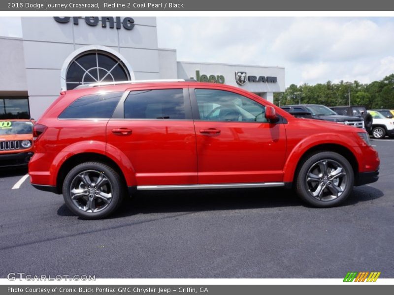 Redline 2 Coat Pearl / Black 2016 Dodge Journey Crossroad
