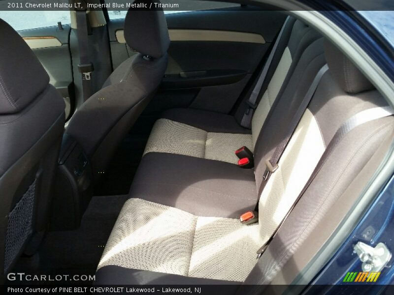 Imperial Blue Metallic / Titanium 2011 Chevrolet Malibu LT