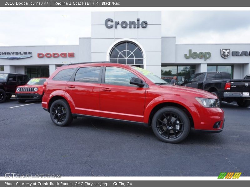 Redline 2 Coat Pearl / RT Black/Red 2016 Dodge Journey R/T