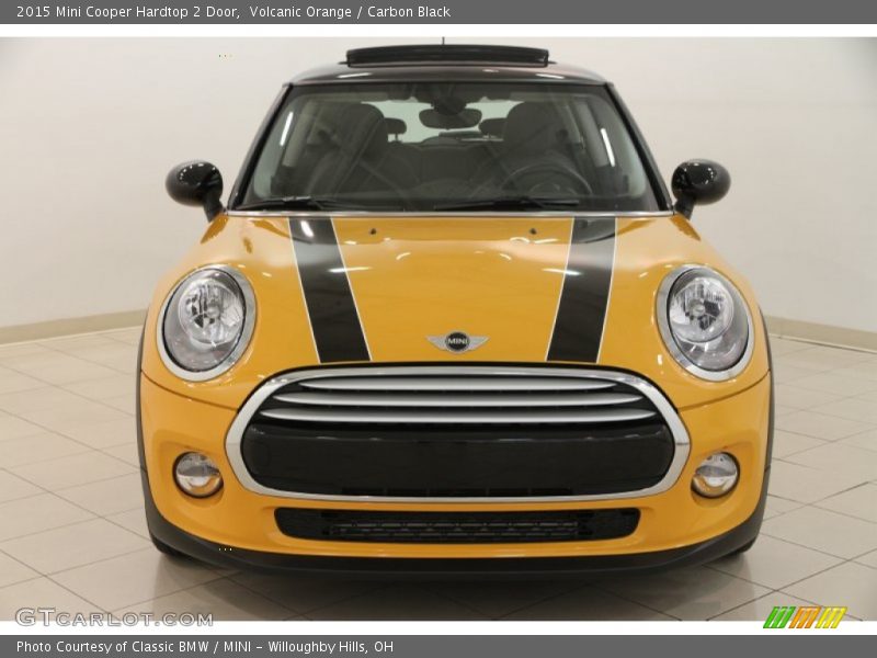 Volcanic Orange / Carbon Black 2015 Mini Cooper Hardtop 2 Door