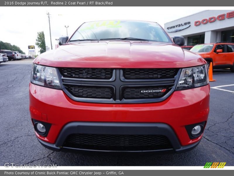 Redline 2 Coat Pearl / RT Black/Red 2016 Dodge Journey R/T