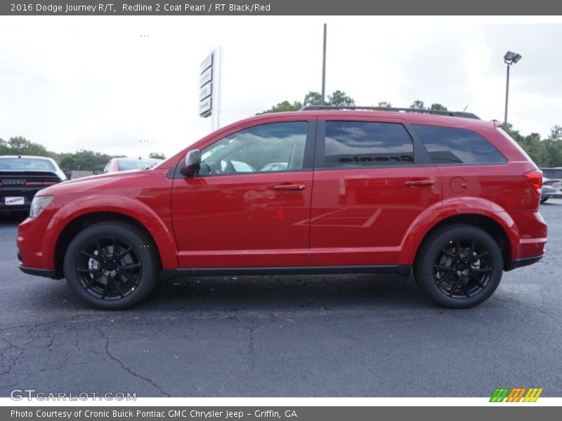 Redline 2 Coat Pearl / RT Black/Red 2016 Dodge Journey R/T