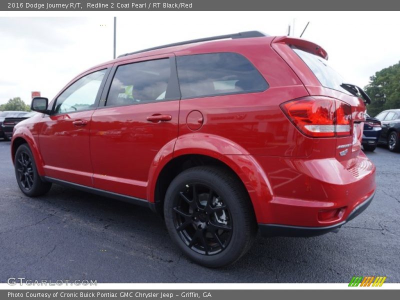 Redline 2 Coat Pearl / RT Black/Red 2016 Dodge Journey R/T