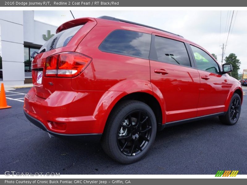 Redline 2 Coat Pearl / RT Black/Red 2016 Dodge Journey R/T