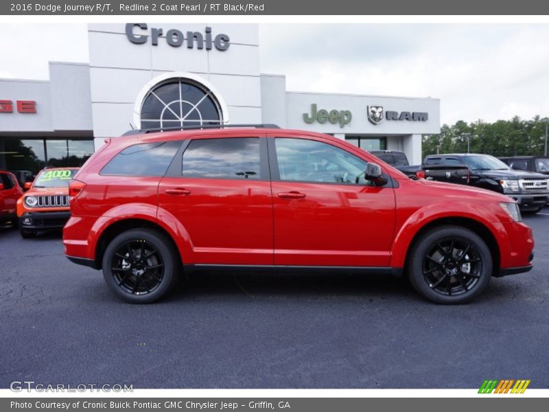 Redline 2 Coat Pearl / RT Black/Red 2016 Dodge Journey R/T
