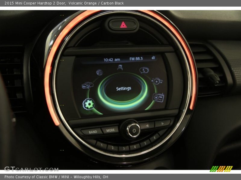 Volcanic Orange / Carbon Black 2015 Mini Cooper Hardtop 2 Door