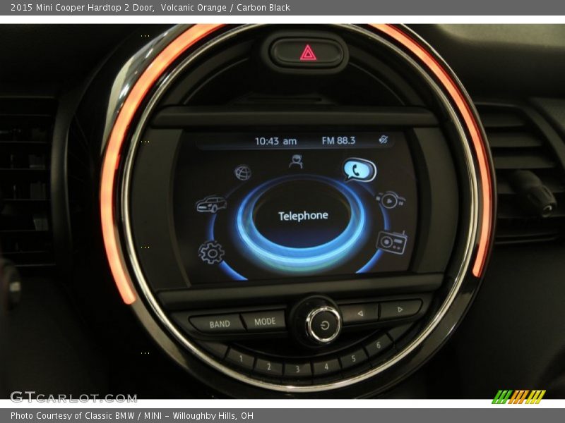 Volcanic Orange / Carbon Black 2015 Mini Cooper Hardtop 2 Door