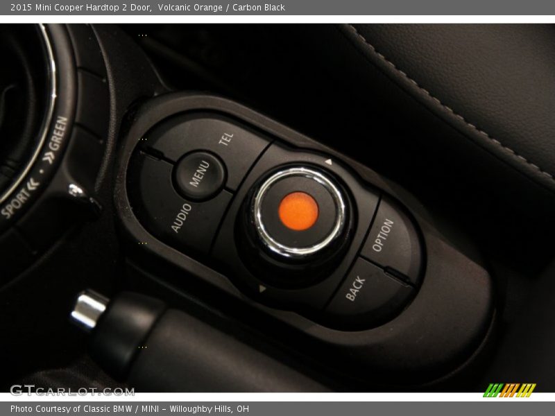 Volcanic Orange / Carbon Black 2015 Mini Cooper Hardtop 2 Door