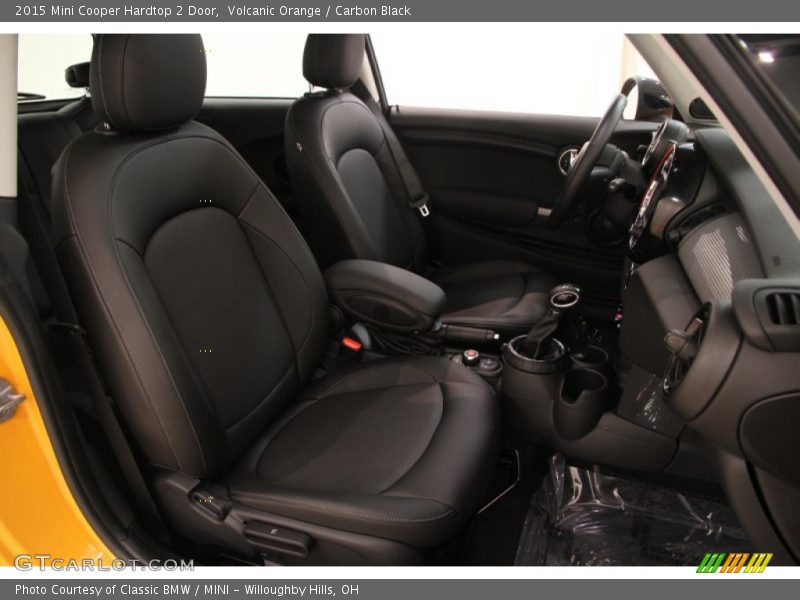 Volcanic Orange / Carbon Black 2015 Mini Cooper Hardtop 2 Door
