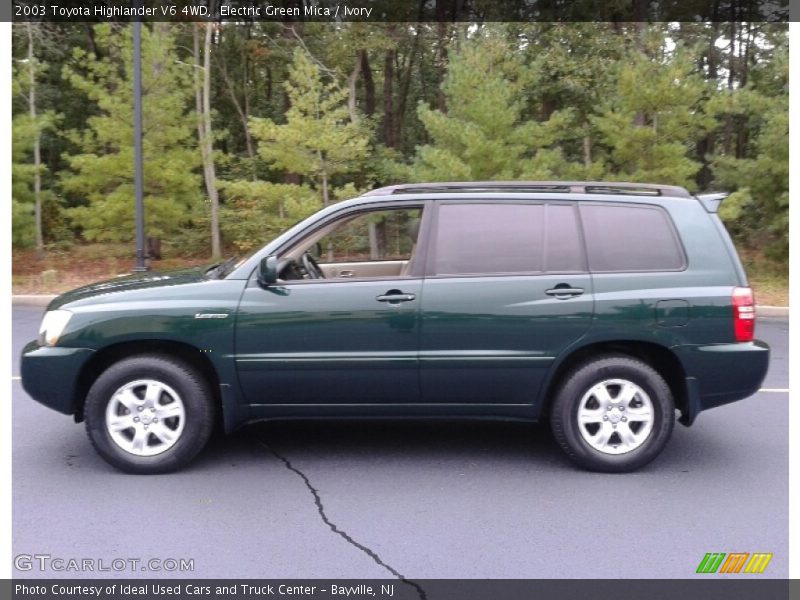  2003 Highlander V6 4WD Electric Green Mica