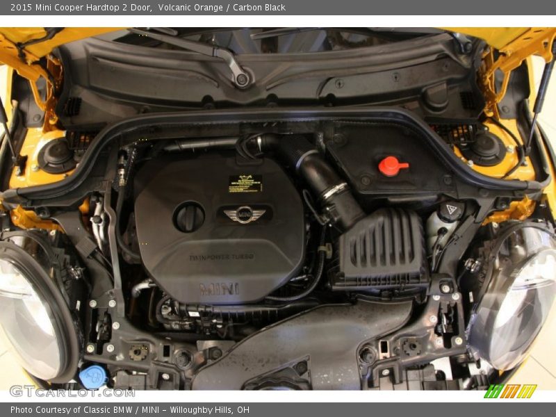 Volcanic Orange / Carbon Black 2015 Mini Cooper Hardtop 2 Door