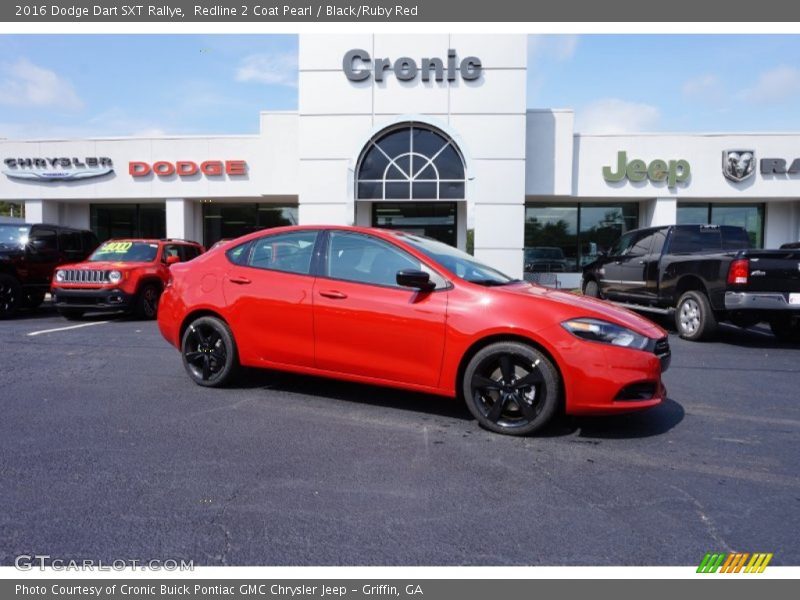 Redline 2 Coat Pearl / Black/Ruby Red 2016 Dodge Dart SXT Rallye