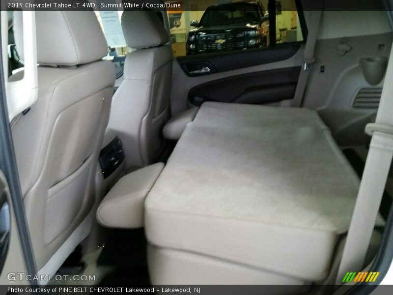 Summit White / Cocoa/Dune 2015 Chevrolet Tahoe LT 4WD