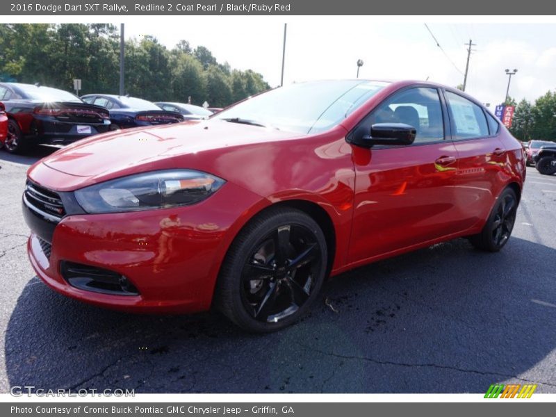 Redline 2 Coat Pearl / Black/Ruby Red 2016 Dodge Dart SXT Rallye