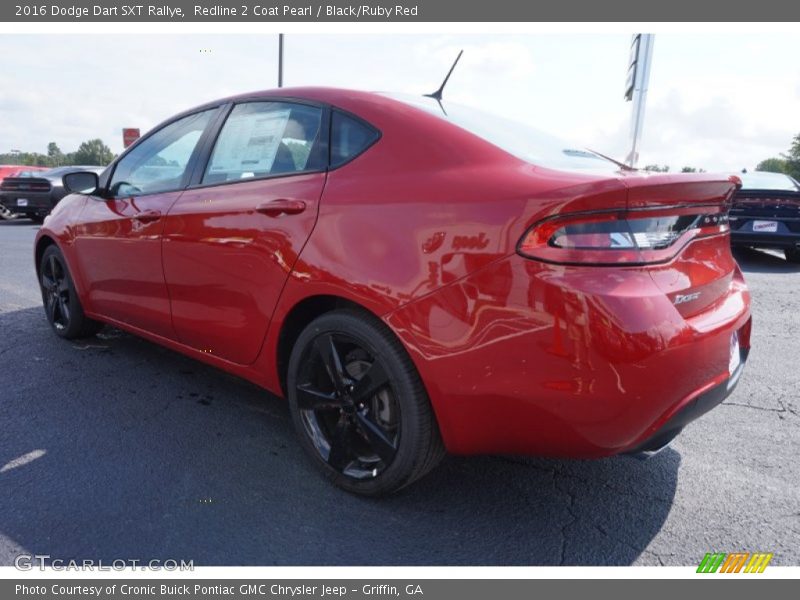Redline 2 Coat Pearl / Black/Ruby Red 2016 Dodge Dart SXT Rallye