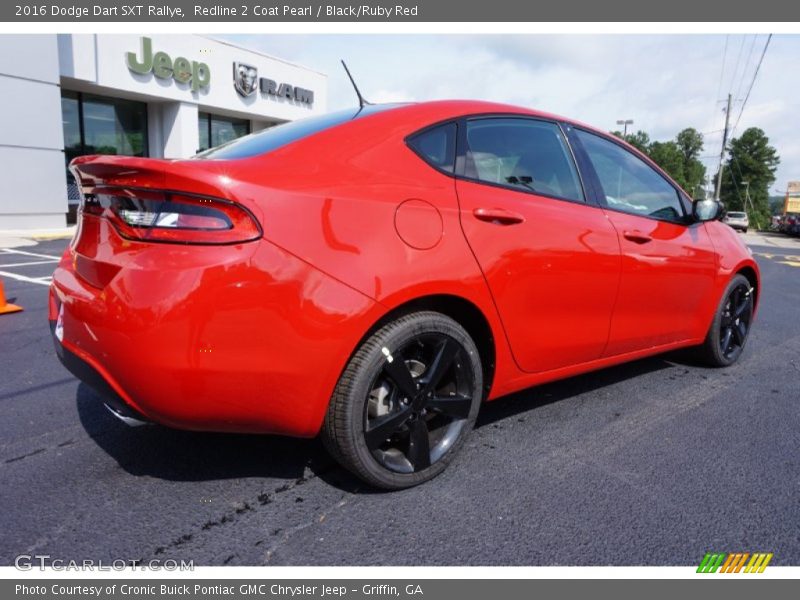 Redline 2 Coat Pearl / Black/Ruby Red 2016 Dodge Dart SXT Rallye
