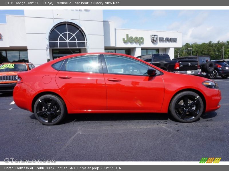 Redline 2 Coat Pearl / Black/Ruby Red 2016 Dodge Dart SXT Rallye