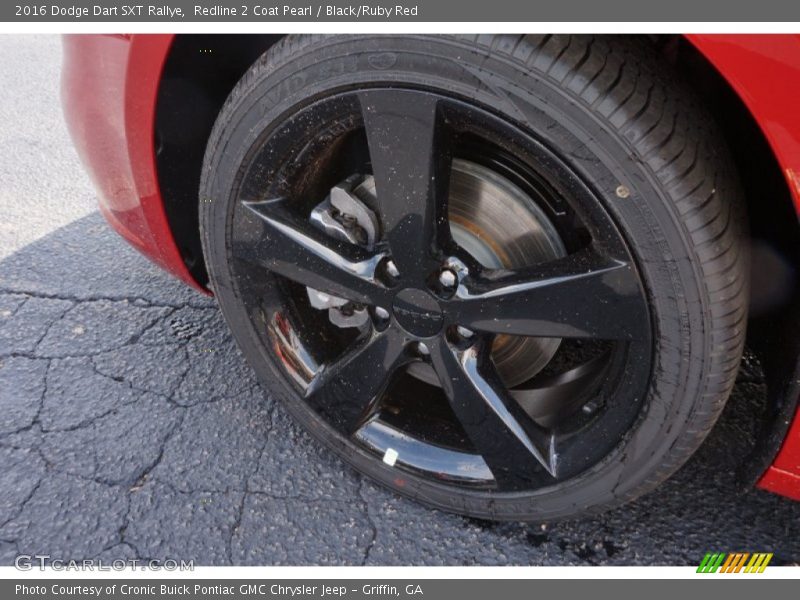 Redline 2 Coat Pearl / Black/Ruby Red 2016 Dodge Dart SXT Rallye