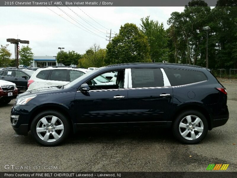  2016 Traverse LT AWD Blue Velvet Metallic