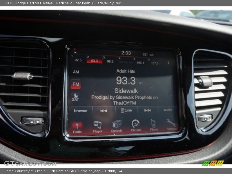 Redline 2 Coat Pearl / Black/Ruby Red 2016 Dodge Dart SXT Rallye