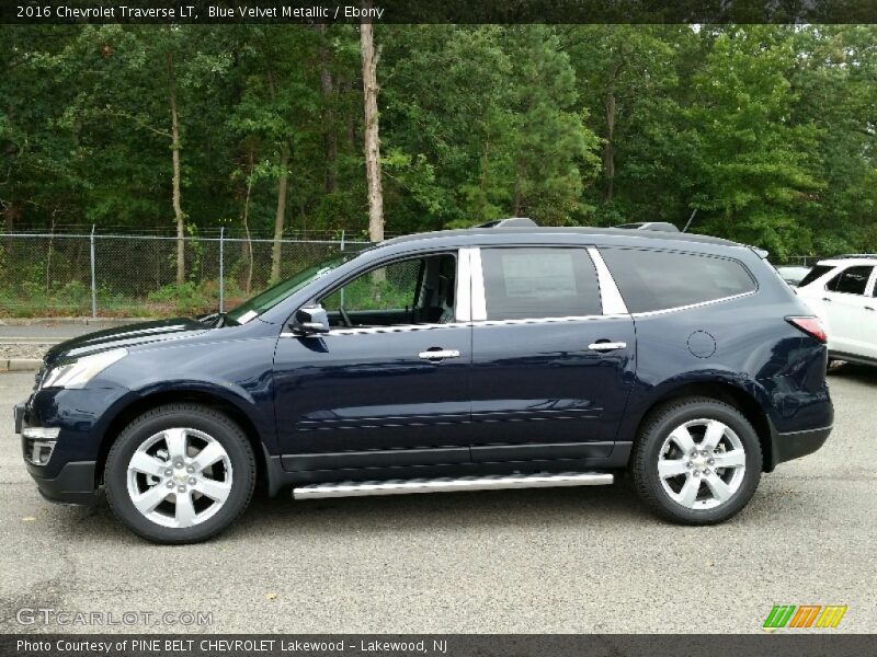  2016 Traverse LT Blue Velvet Metallic