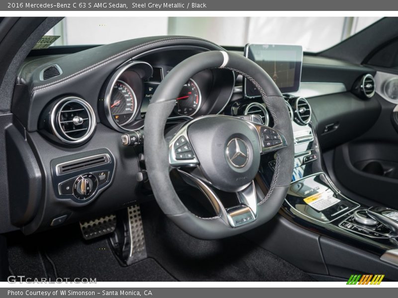 Dashboard of 2016 C 63 S AMG Sedan