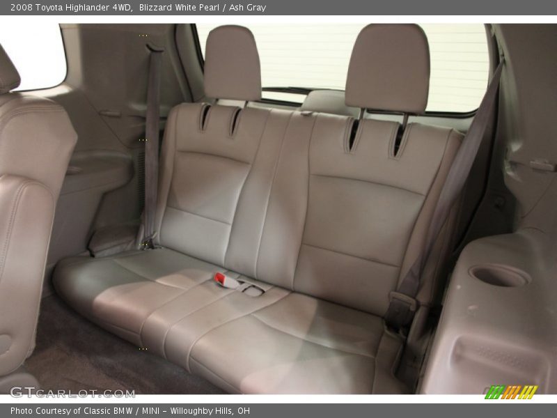 Blizzard White Pearl / Ash Gray 2008 Toyota Highlander 4WD