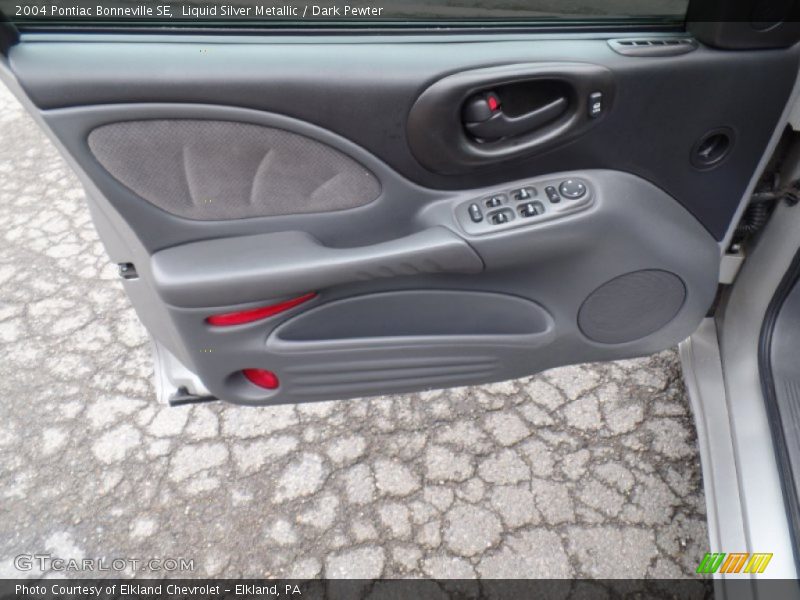 Liquid Silver Metallic / Dark Pewter 2004 Pontiac Bonneville SE