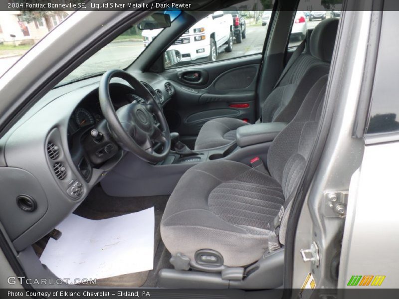 Liquid Silver Metallic / Dark Pewter 2004 Pontiac Bonneville SE