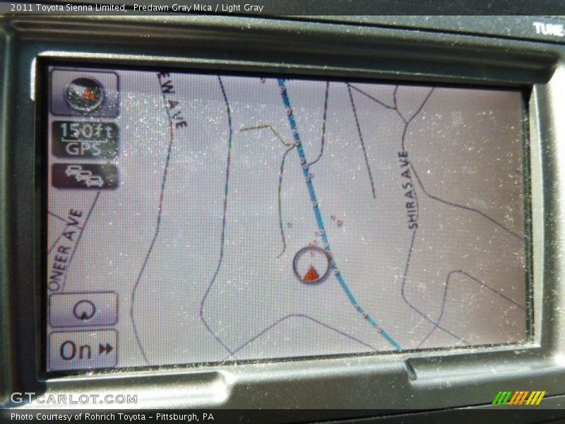 Predawn Gray Mica / Light Gray 2011 Toyota Sienna Limited