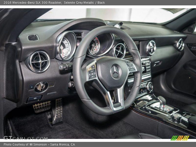 Dashboard of 2016 SLK 300 Roadster