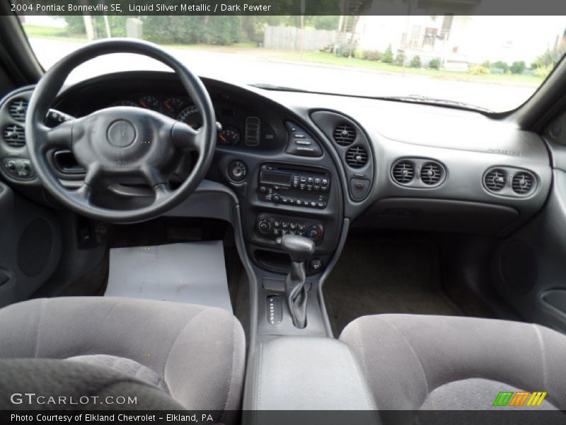 Liquid Silver Metallic / Dark Pewter 2004 Pontiac Bonneville SE