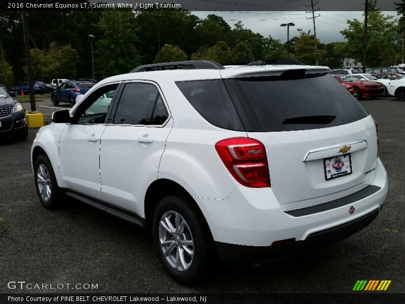 Summit White / Light Titanium 2016 Chevrolet Equinox LT