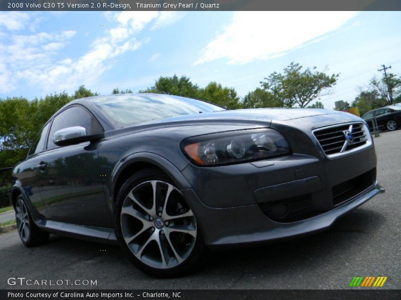 Titanium Grey Pearl / Quartz 2008 Volvo C30 T5 Version 2.0 R-Design