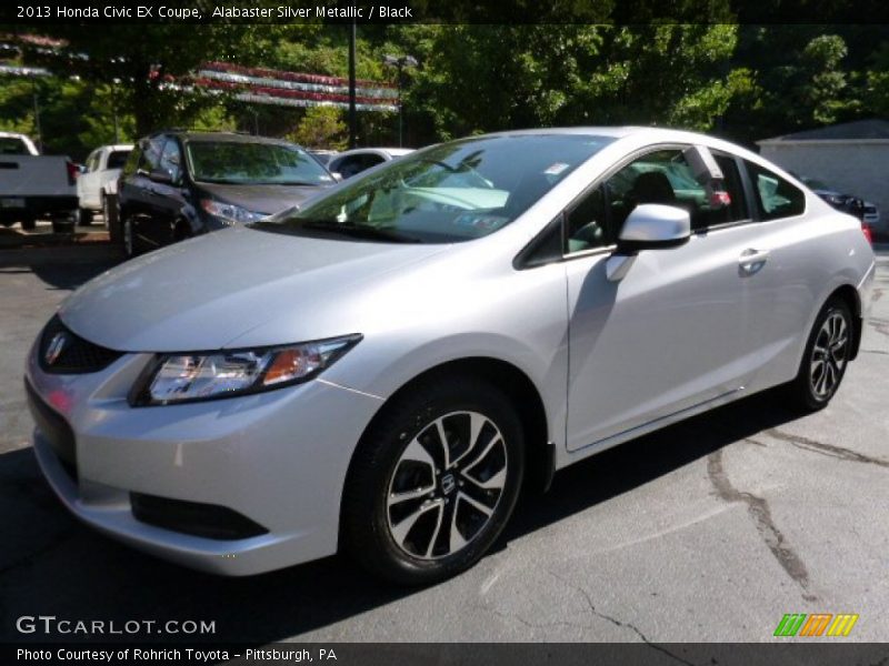 Front 3/4 View of 2013 Civic EX Coupe