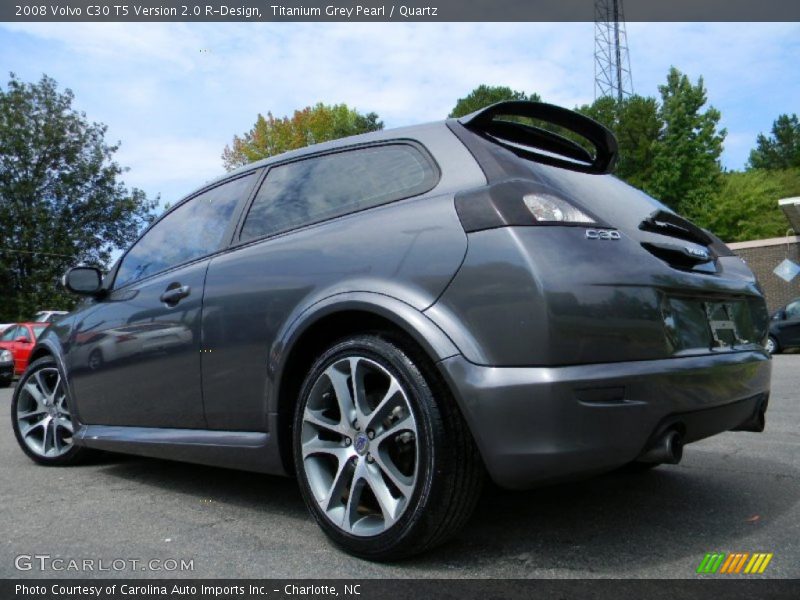 Titanium Grey Pearl / Quartz 2008 Volvo C30 T5 Version 2.0 R-Design