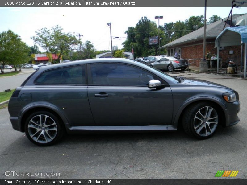 Titanium Grey Pearl / Quartz 2008 Volvo C30 T5 Version 2.0 R-Design