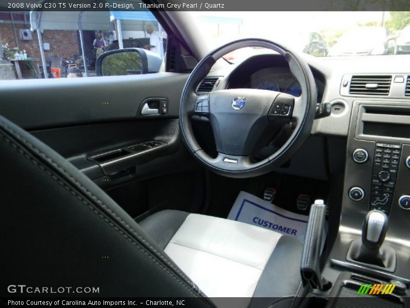 Titanium Grey Pearl / Quartz 2008 Volvo C30 T5 Version 2.0 R-Design