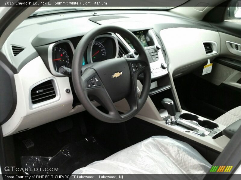 Summit White / Light Titanium 2016 Chevrolet Equinox LS