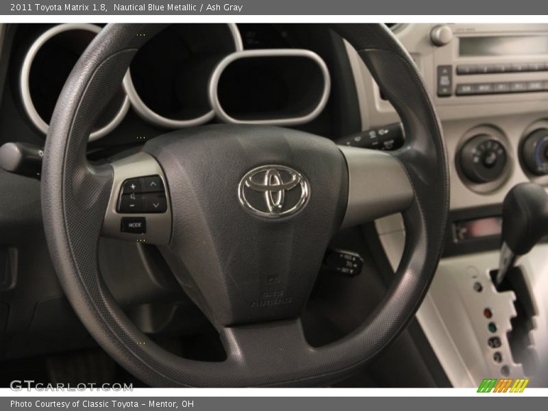 Nautical Blue Metallic / Ash Gray 2011 Toyota Matrix 1.8