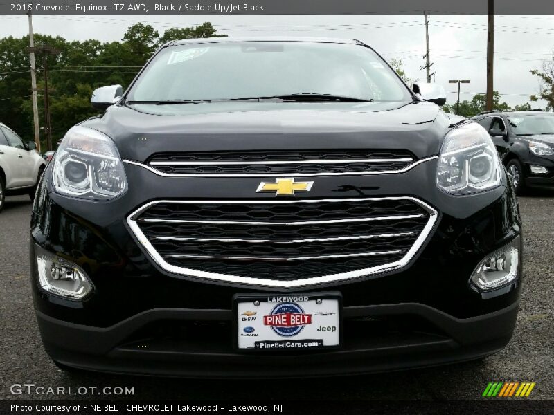 Black / Saddle Up/Jet Black 2016 Chevrolet Equinox LTZ AWD