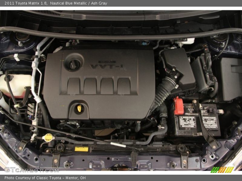 Nautical Blue Metallic / Ash Gray 2011 Toyota Matrix 1.8