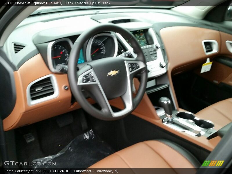 Black / Saddle Up/Jet Black 2016 Chevrolet Equinox LTZ AWD