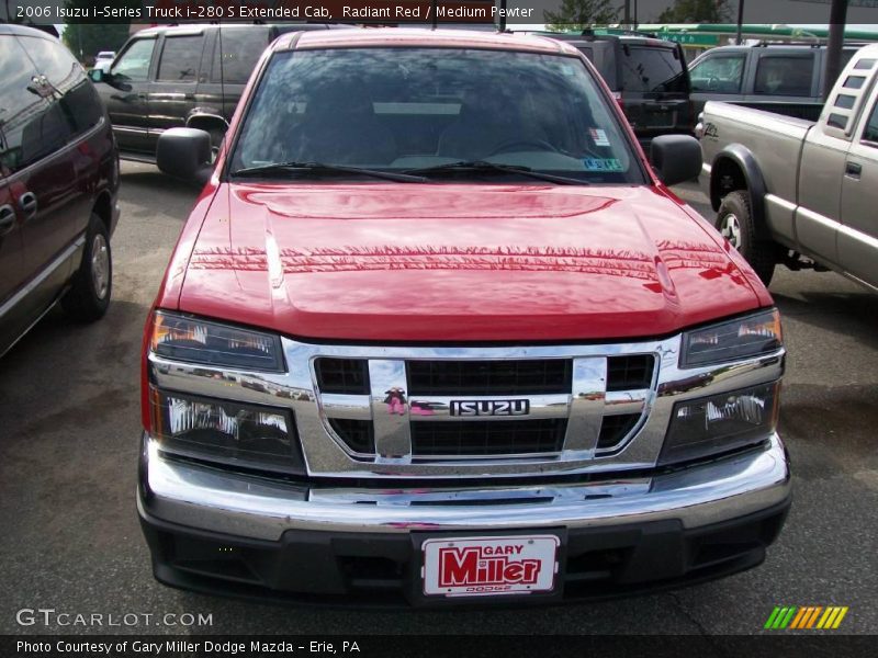 Radiant Red / Medium Pewter 2006 Isuzu i-Series Truck i-280 S Extended Cab